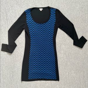 Xhilaration Zigzag Sweater Dress